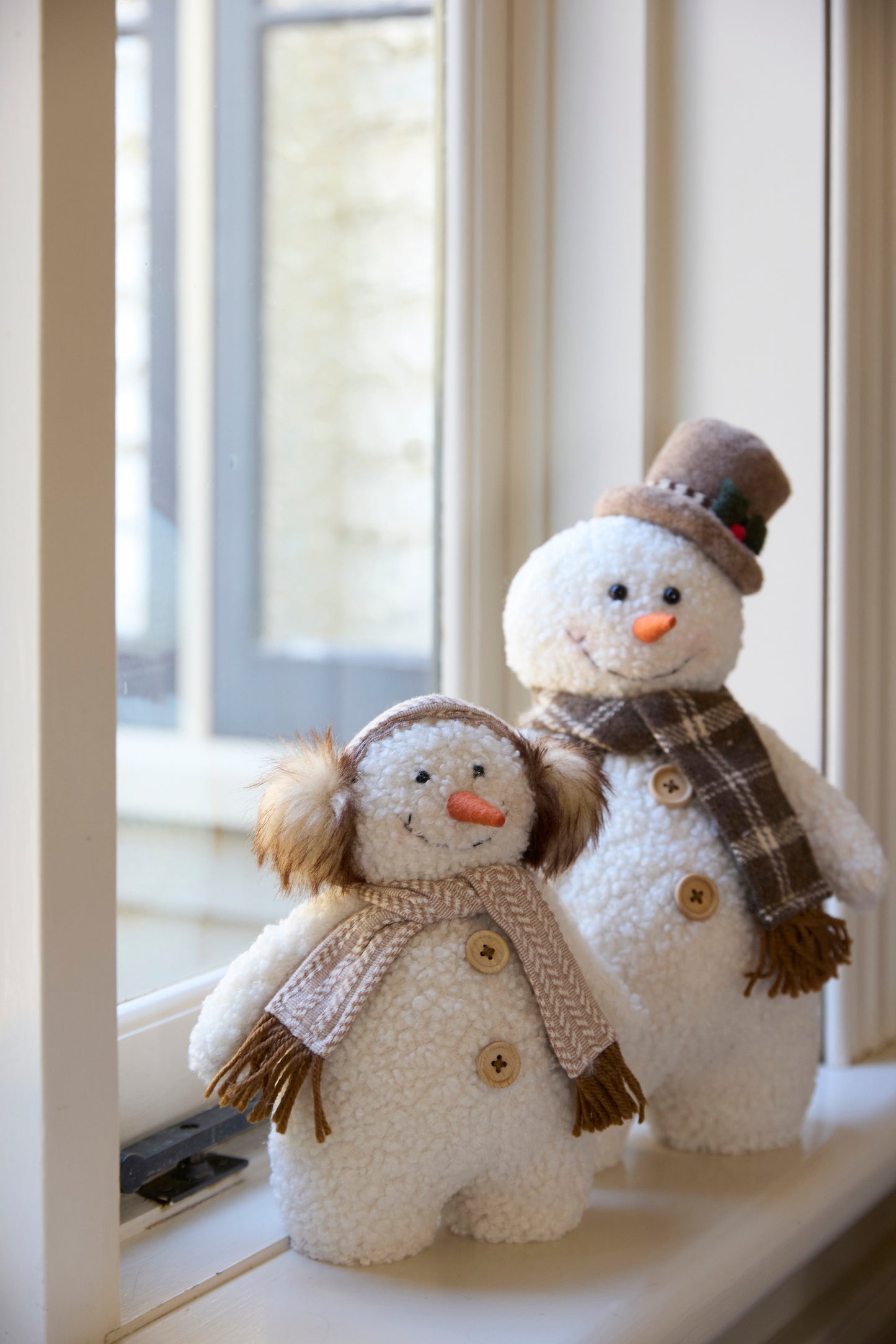 Sammy Snowman With Ear Muffs