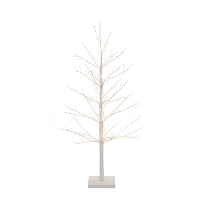 90cm LED White Sparkle Tree