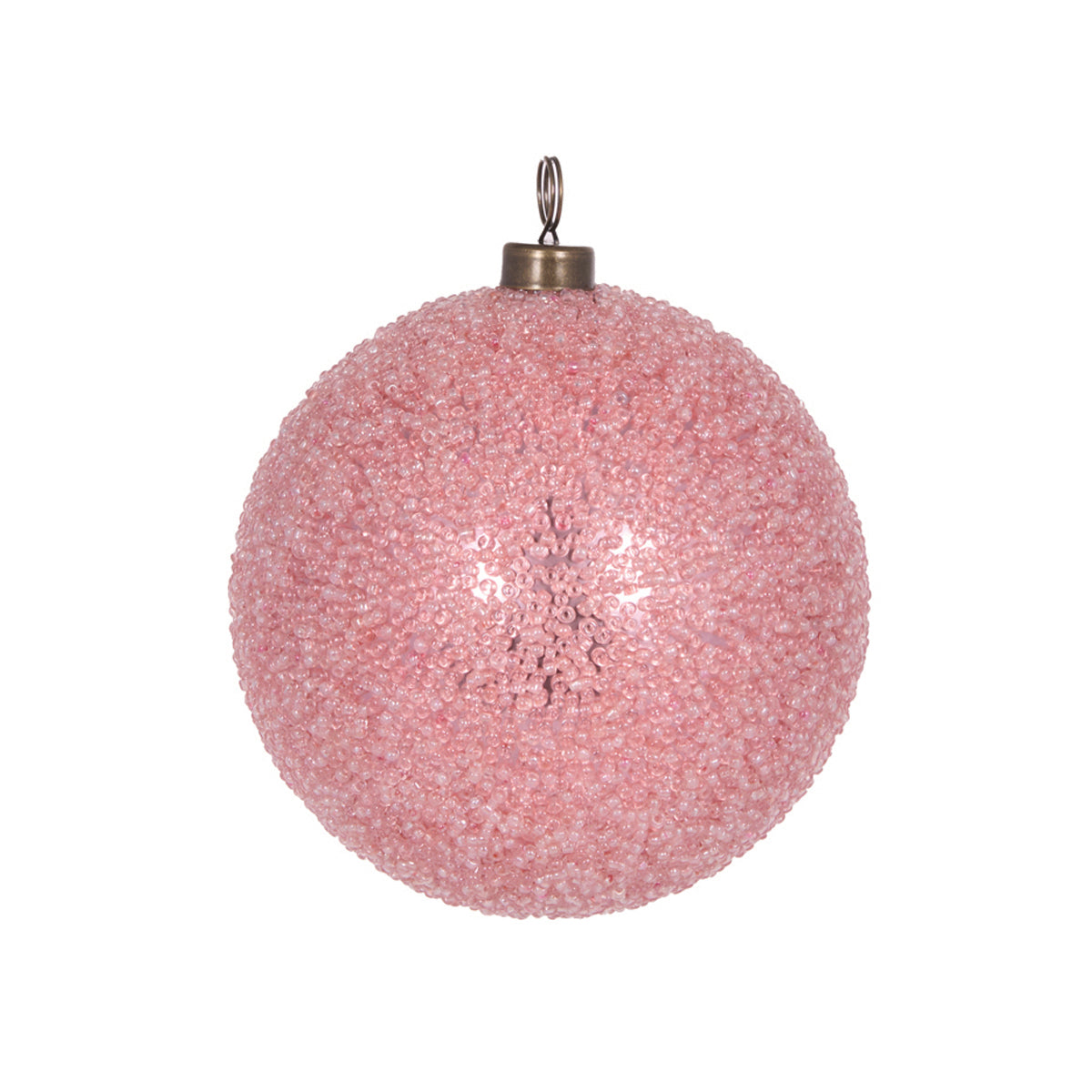 10cm Pink Caviar Bauble