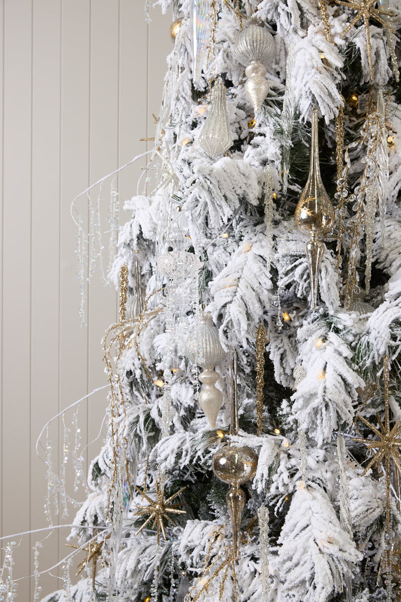 Winter Crystal Ornament Package 5.5Ft / 7Ft