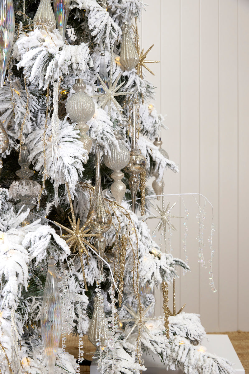 Winter Crystal Ornament Package 5.5Ft / 7Ft