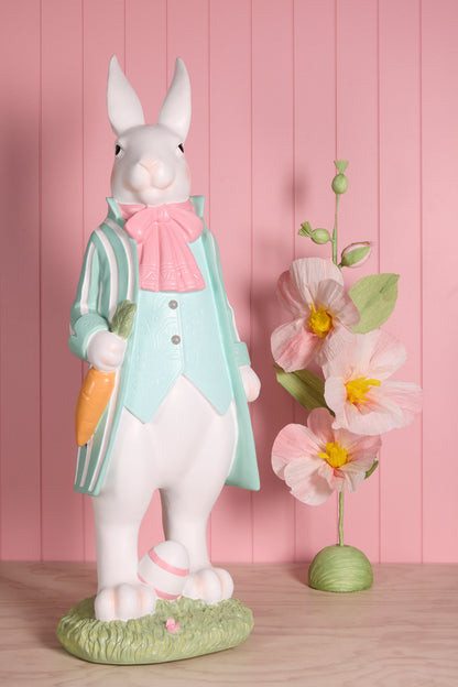 111 CM EXQUISITE MR PASTEL RABBIT WITH CAROT