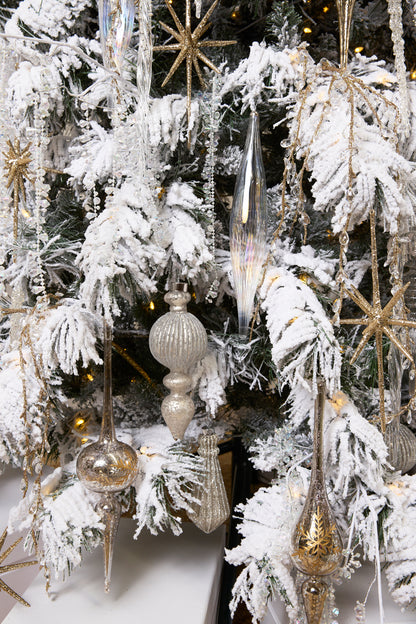 Winter Crystal Ornament Package 5.5Ft / 7Ft