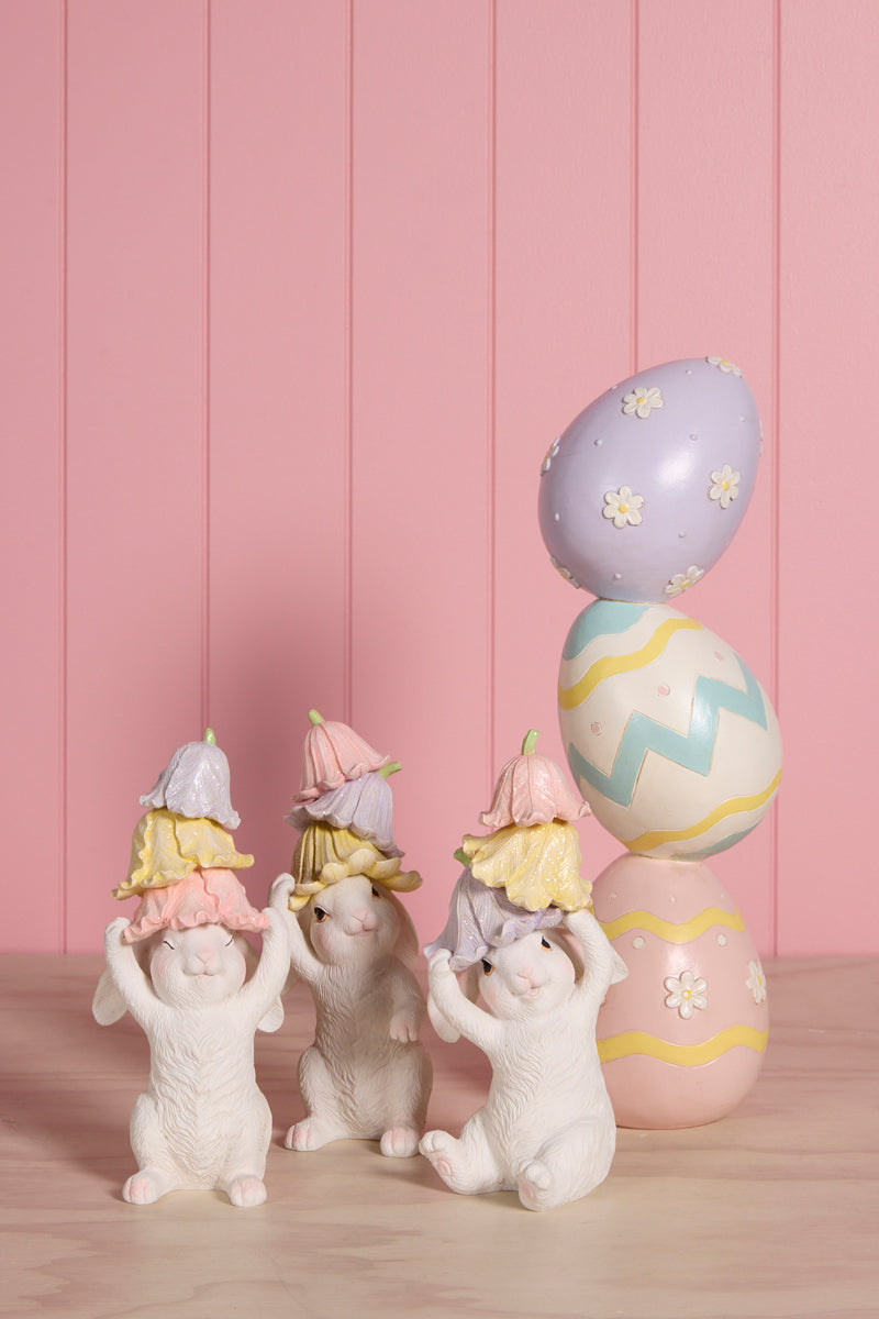 PASTEL BALANCING EGG STACK