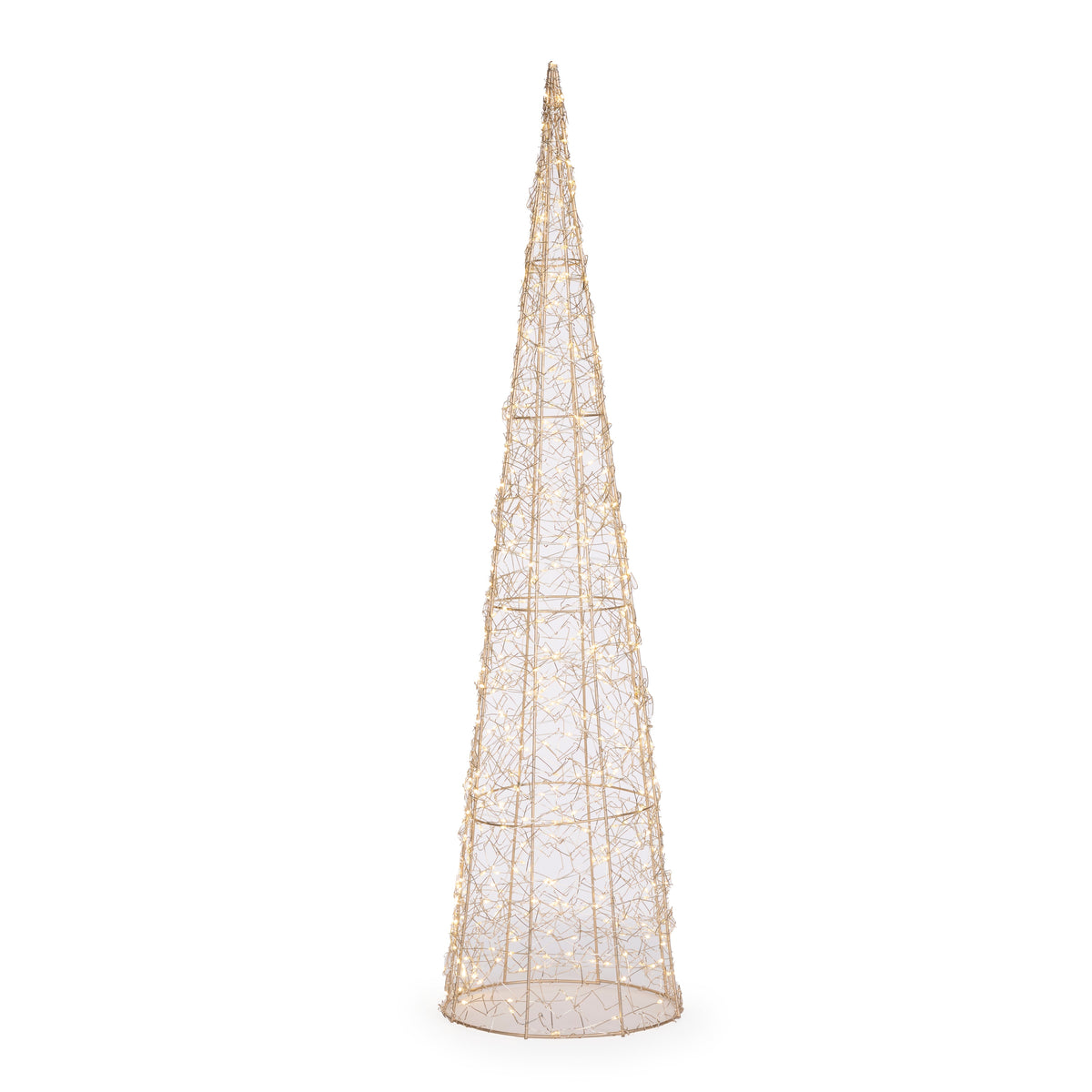 80cm Illuminated Cone Tree