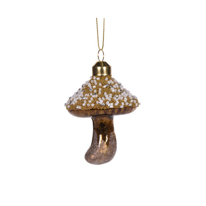Brown Mushroom Ornament