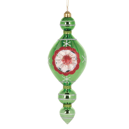 RETRO GREEN VINTAGE FINIAL
