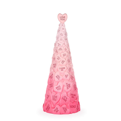 PINK LOVE YOU HEART TREE