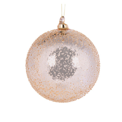 15cm Gold Mercury Bubbles Bauble