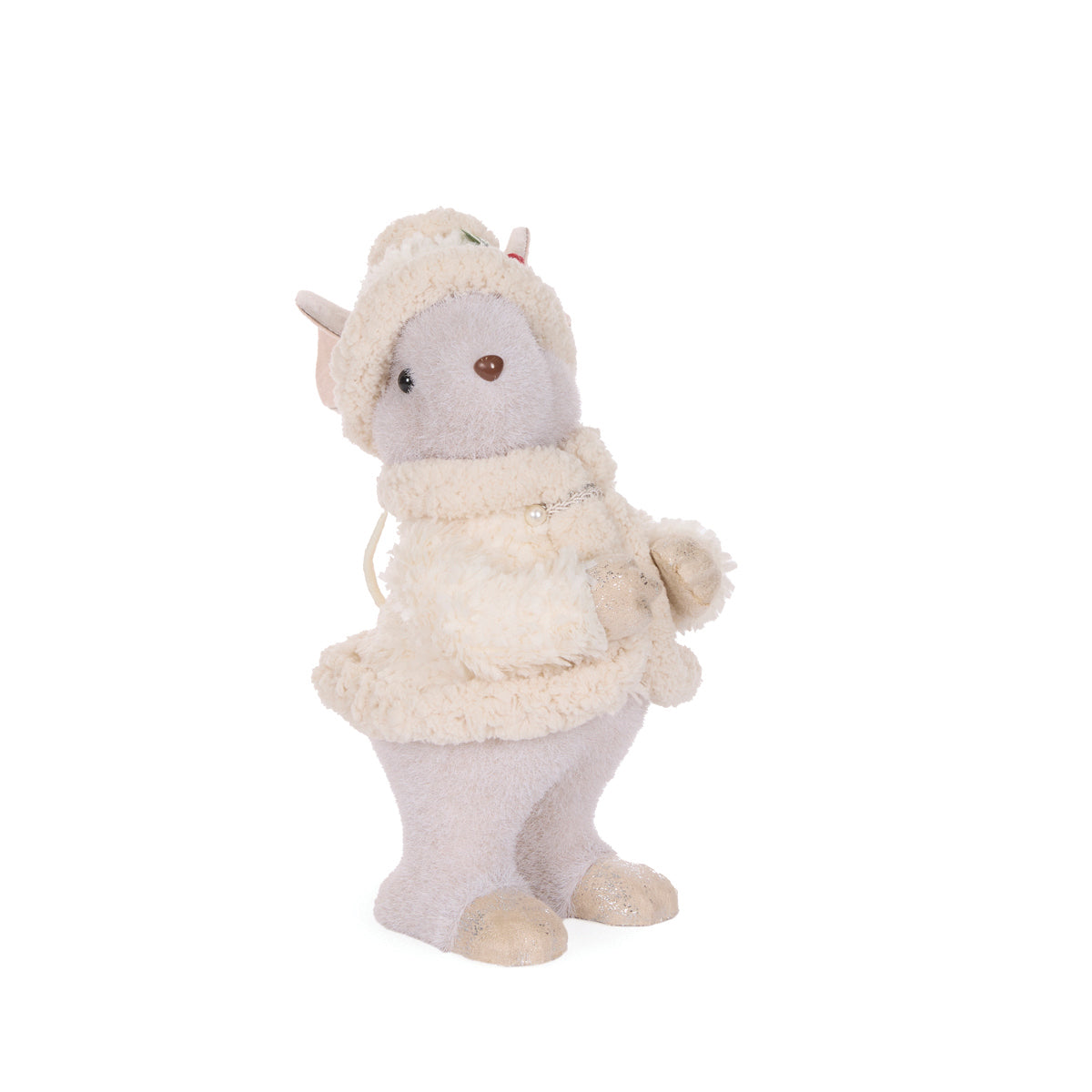 Winter Mouse With Scarf