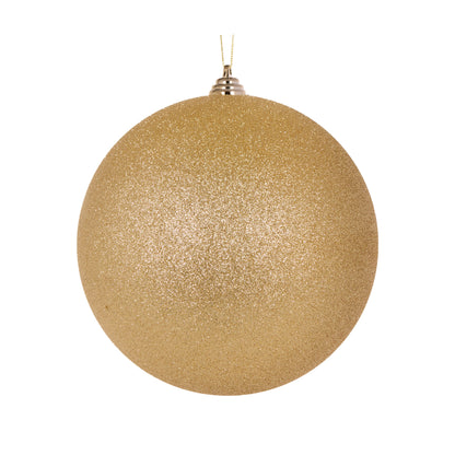 20cm Gold Glitter Bauble