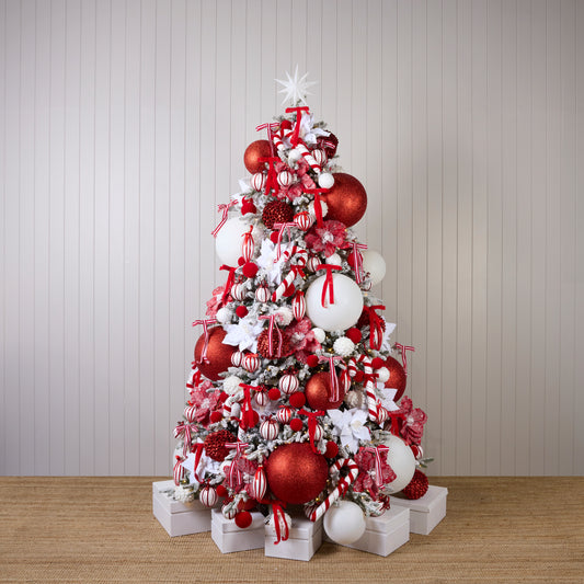 PEPPERMINT ORNAMENT PACKAGE - 5.5FT / 6FT