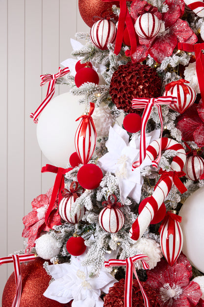 PEPPERMINT ORNAMENT PACKAGE - 7.5FT / 8FT