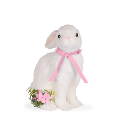PETUNIA RABBIT WITH BOW