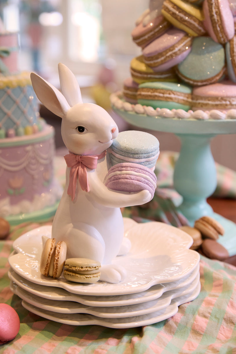 MACARON BUNNY WITH BOW