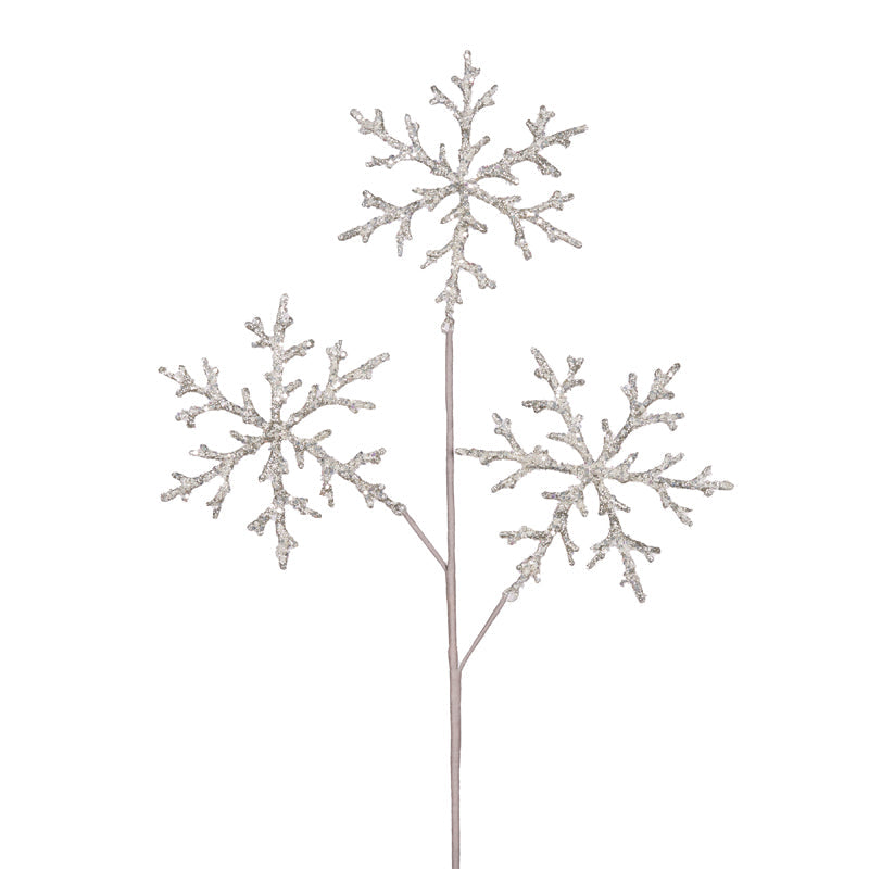 Platinum Snowflake Spray