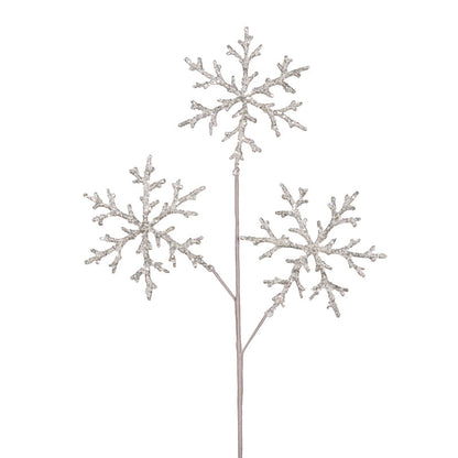 Platinum Snowflake Spray