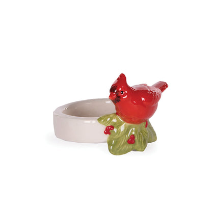 Ceramic Cardinal Napkin Ring
