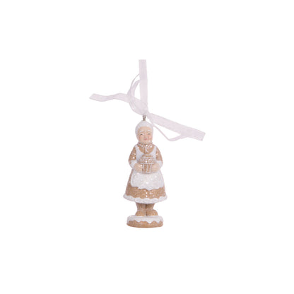 Gingerbread Mrs Claus Ornament
