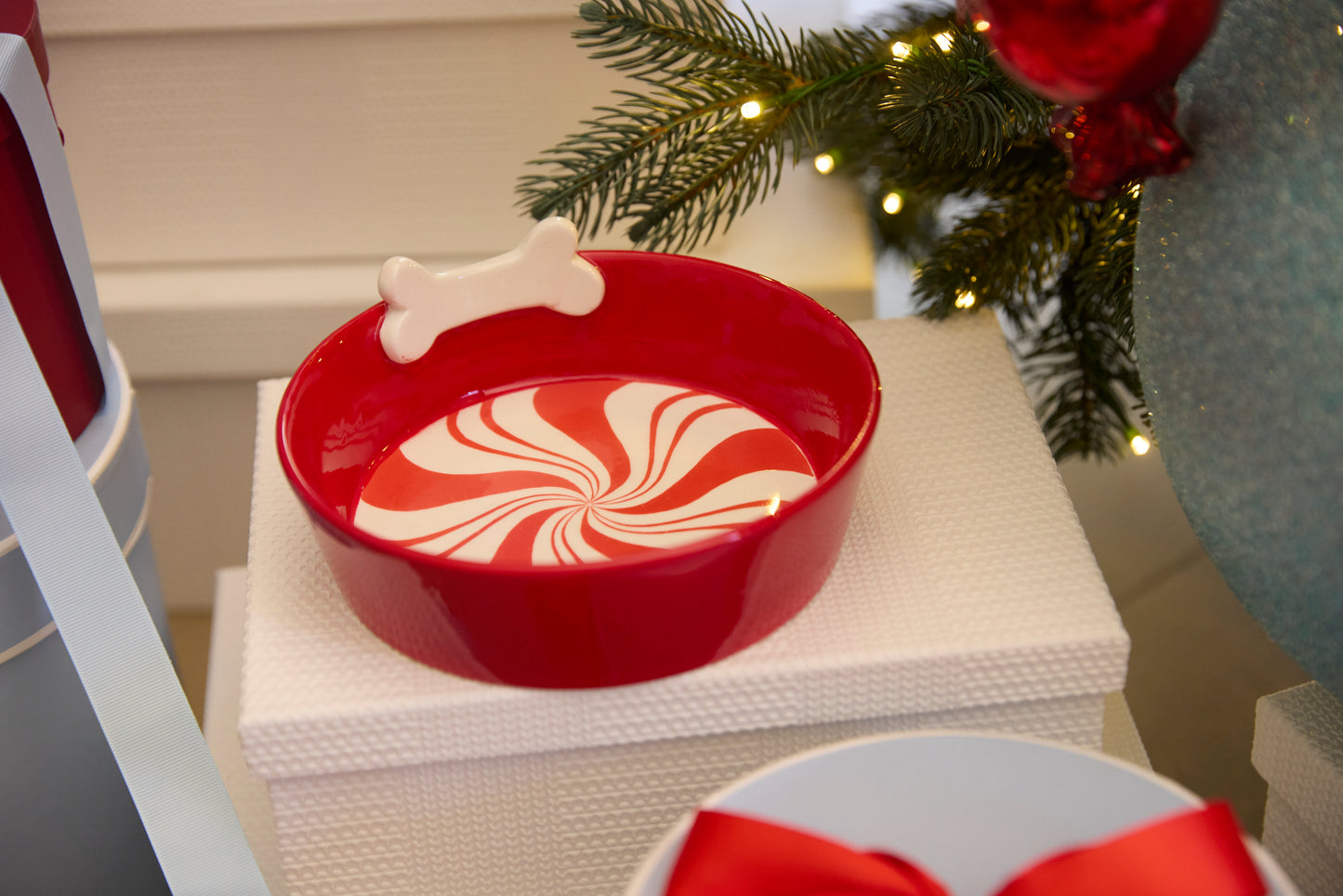 Peppermint Dog Bowl