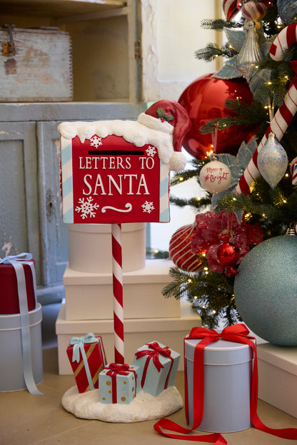 Frosted Letters To Santa Mail box