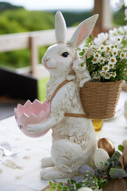 Hoppy Bunny With Egg Bowl