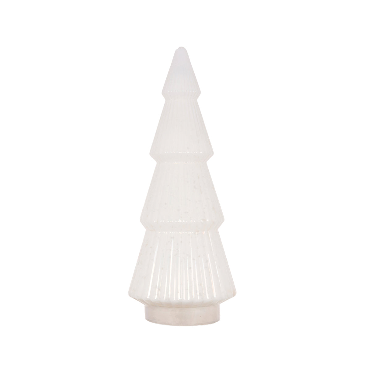 54.5 CM WHITE LAYERED MERCURY TREE