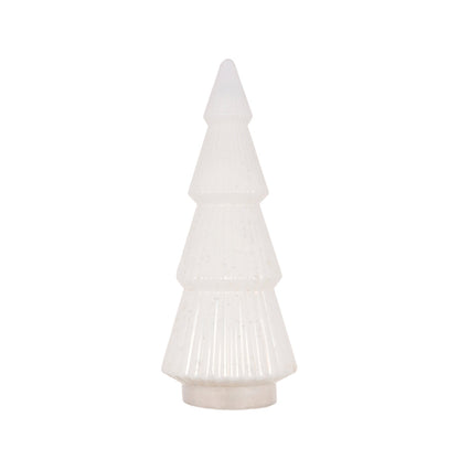 54.5 CM WHITE LAYERED MERCURY TREE