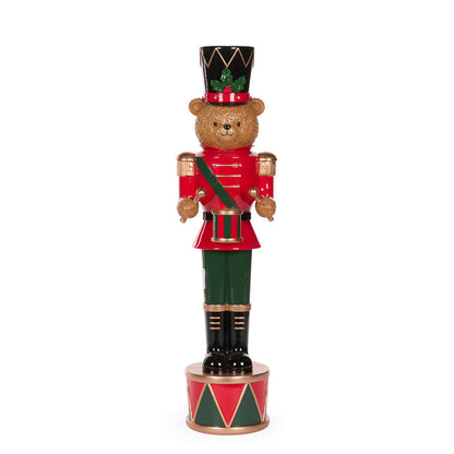 55cm Teddy Bear Soldier With Drum