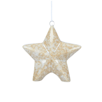 Earthenware Star Hanging