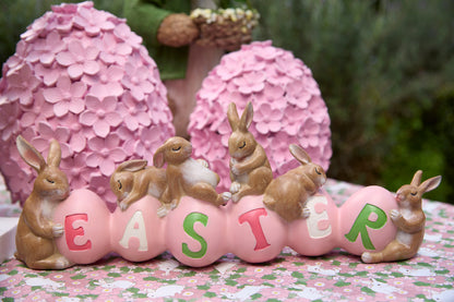 SWEET PEA BUNNIES EASTER SIGN