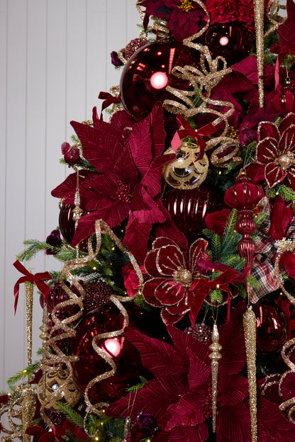 Gilded Merlot Ornament Package - 5.5FT - 6FT