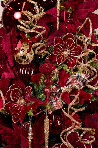 Gilded Merlot Ornament Package - 5.5FT - 6FT