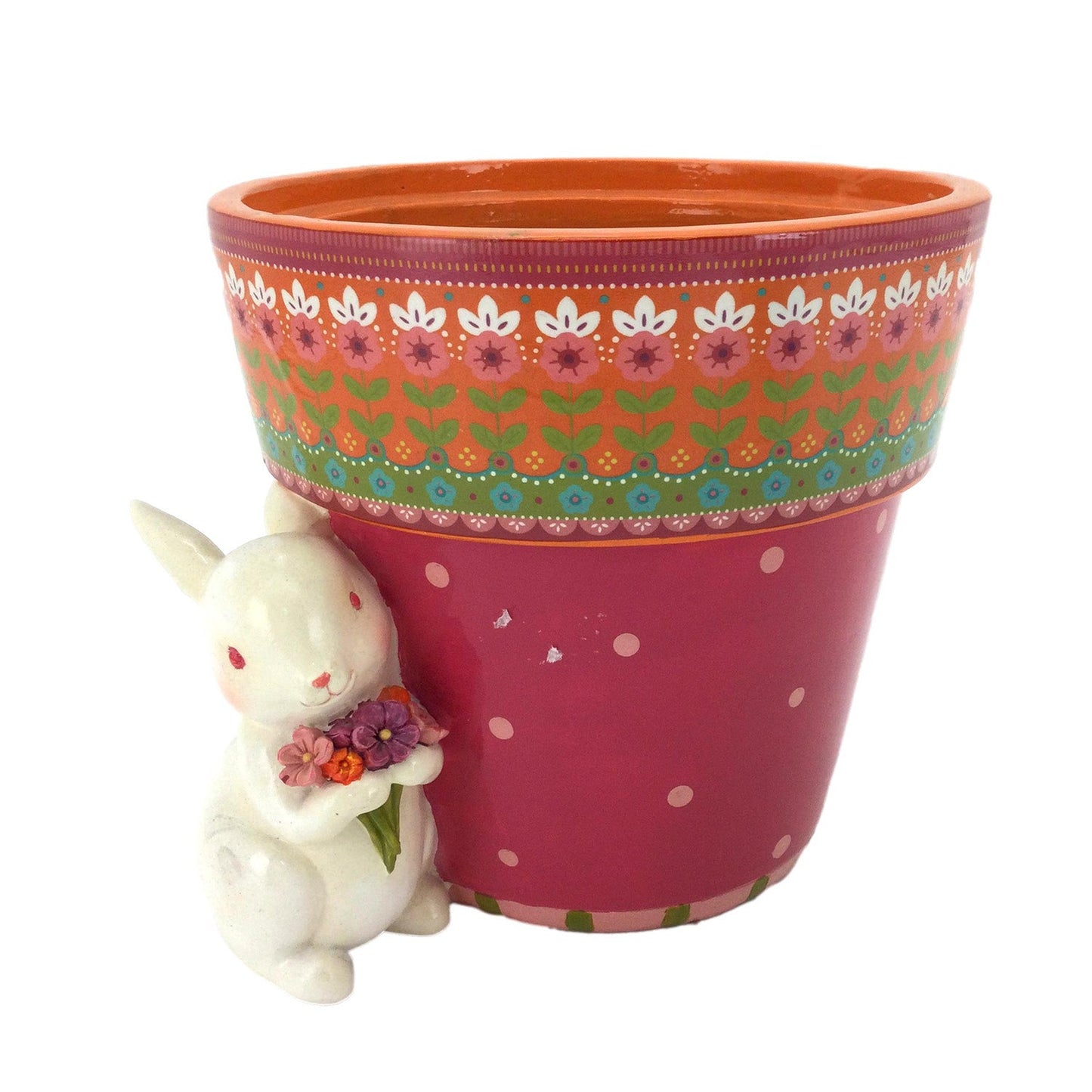 PINK FLOWER POT