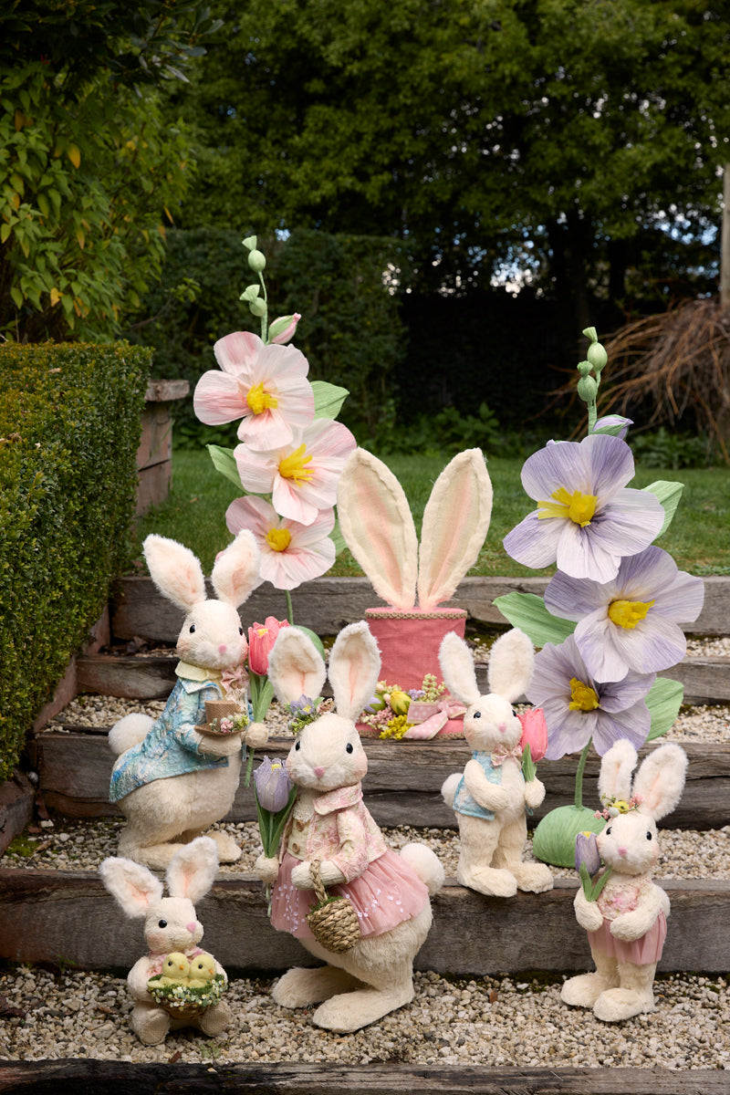 FLORET RABBIT WITH BASKET