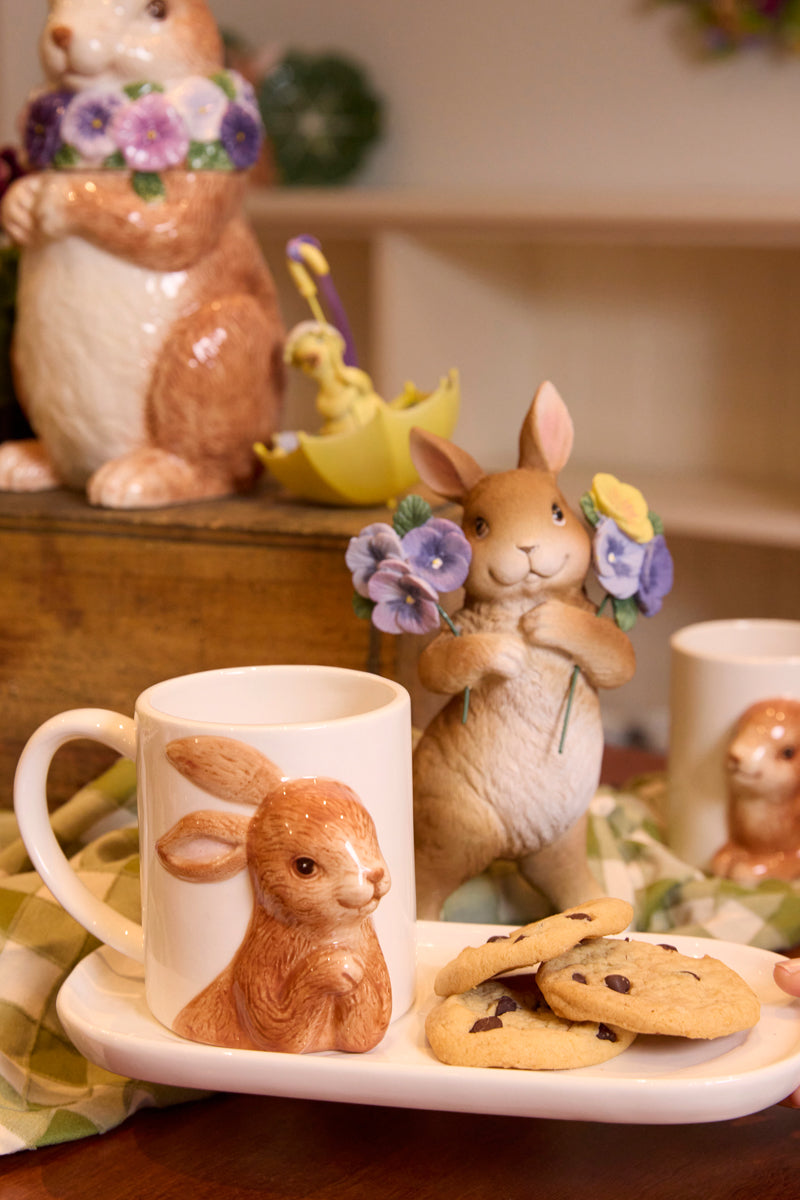 CERAMIC BUNNIES MUG SET