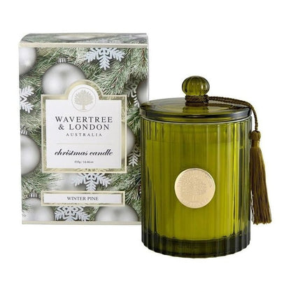 Luxe Winter Pine Candle