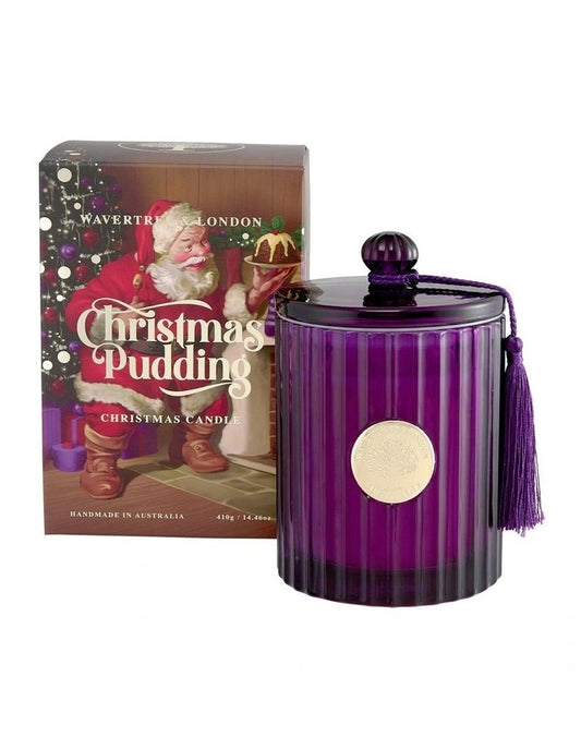 Luxe Christmas Pudding Candle