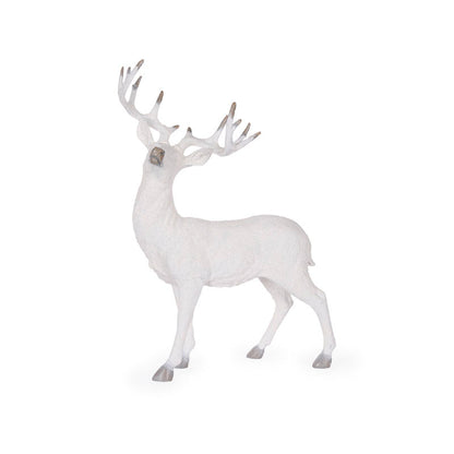 Standing Snowy Reindeer