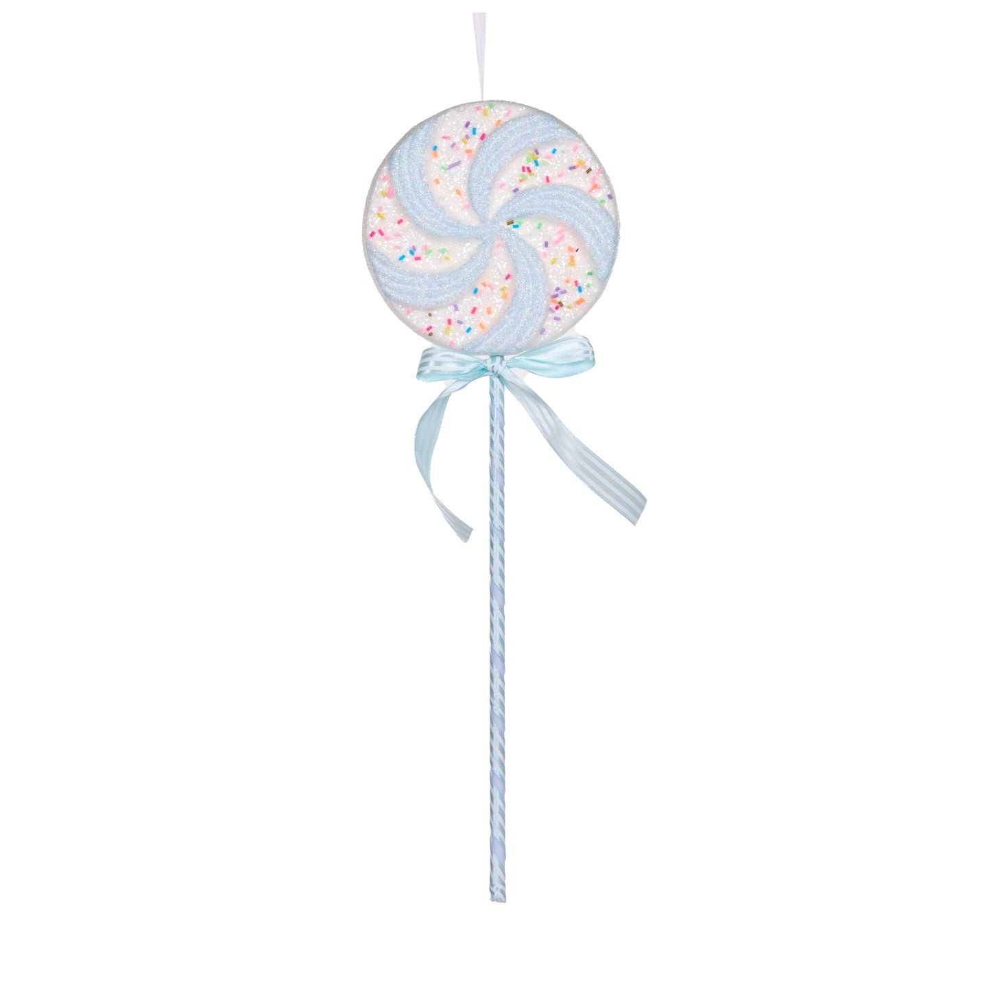 Pastel Blue Swirl Lollipop