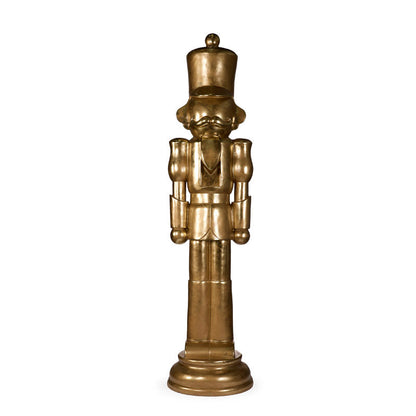 2.5m Gilded Gold Minimal Toy Soldier