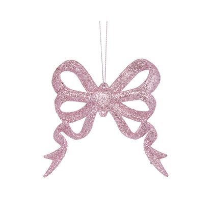 Pink Glitter Bow