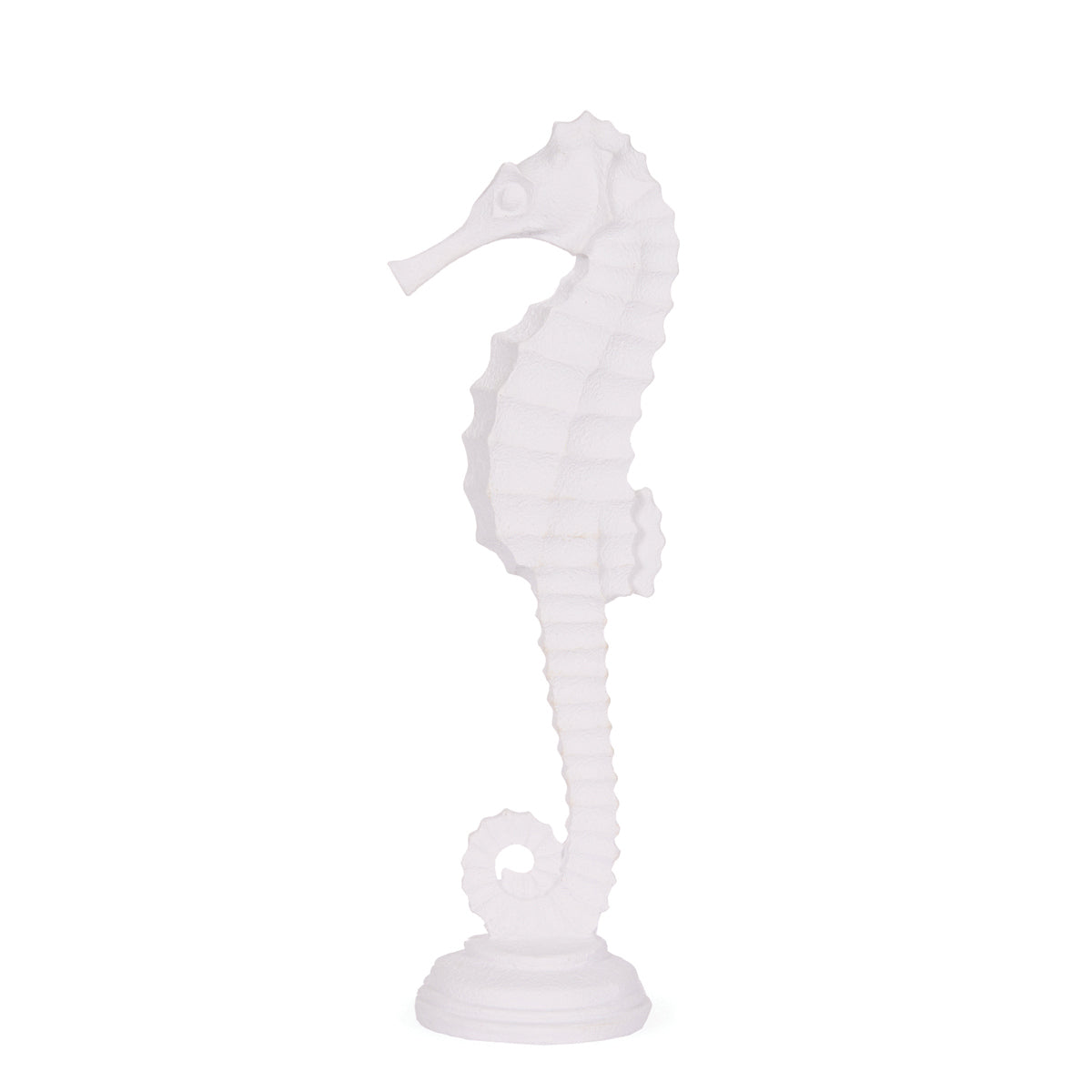 LARGE WHITE SEAHORSE