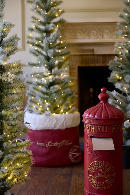 77 Cm Traditional Santa Mail Box