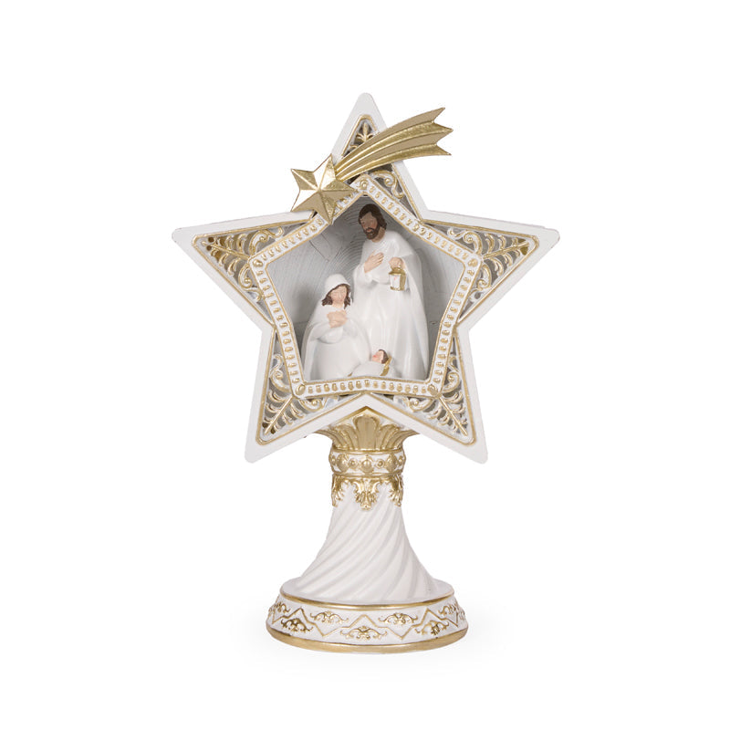 Nativity Star On Stand