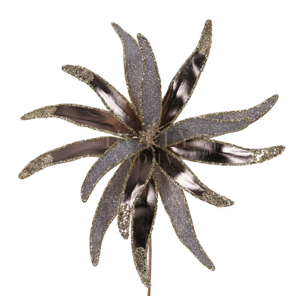 Pewter Starburst Flower