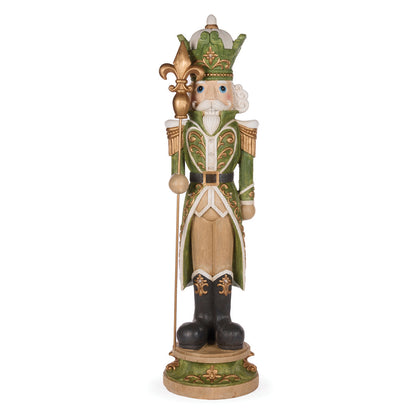 92 CM LED WOODGRAIN FORREST NUTCRACKER
