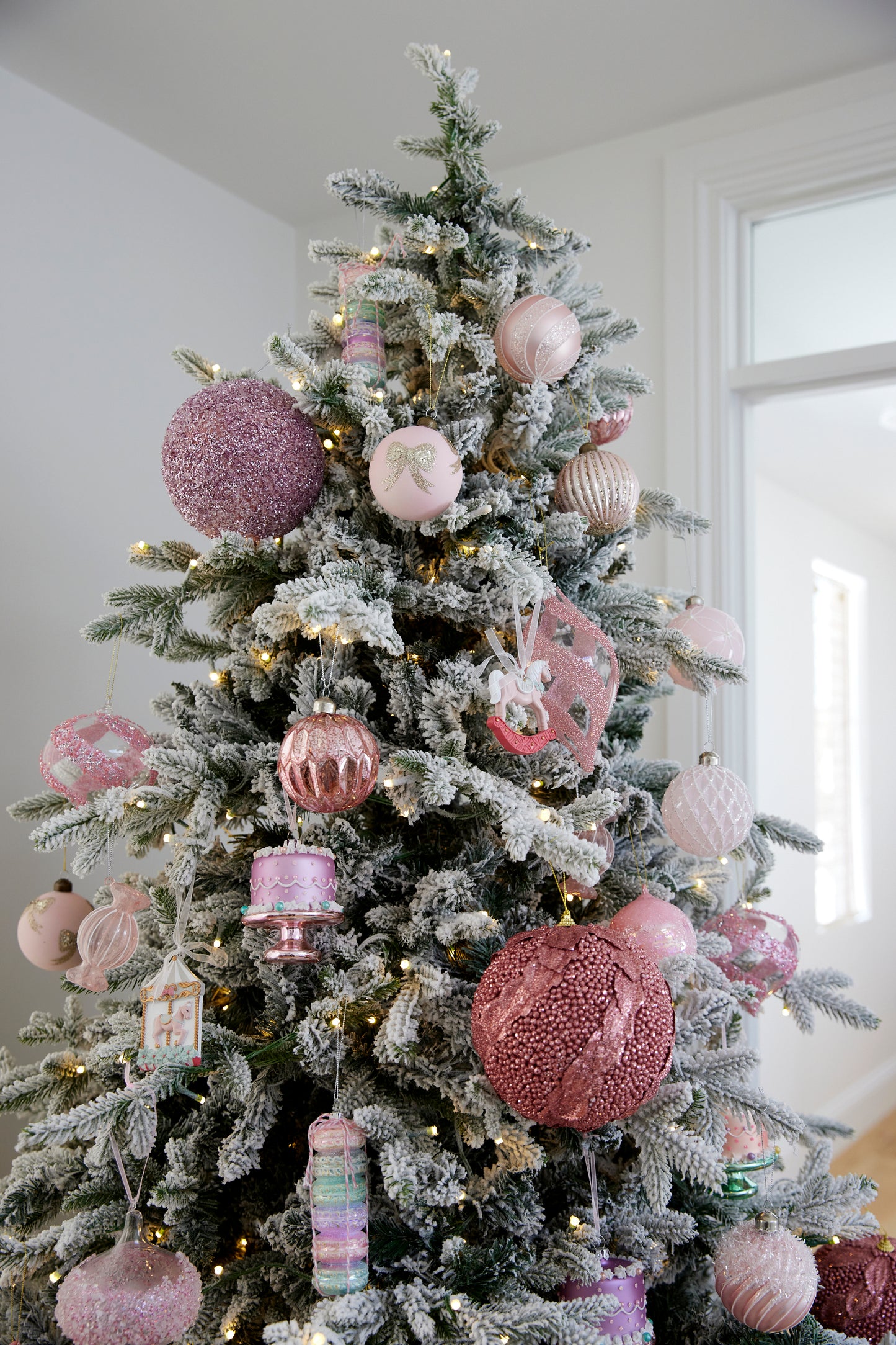 Enchanted Pink Carousel Hanging