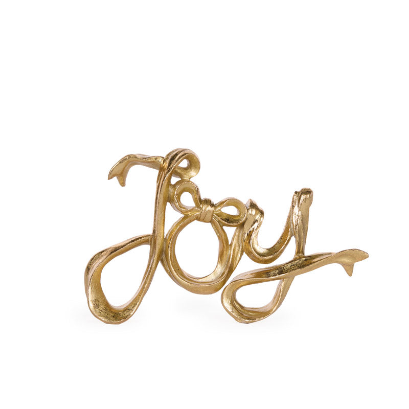 Gilded Joy Sign