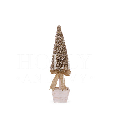 MEDIUM CHAMPAGNE TOPIARY TREE